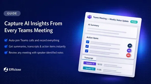 How to Get Meeting Insights from Microsoft Teams Meetings