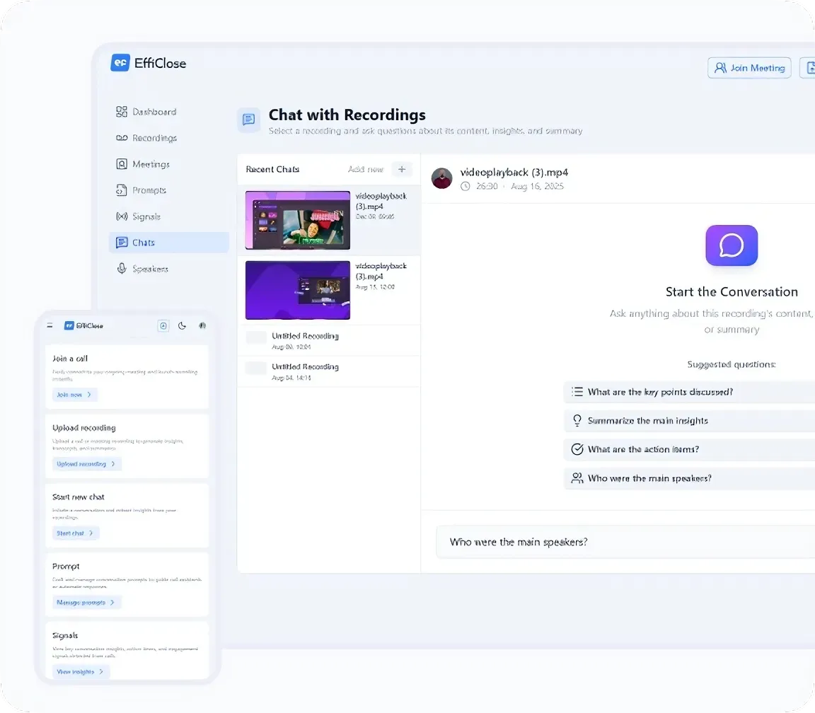 Capture Meetings Anywhere & Anytime
