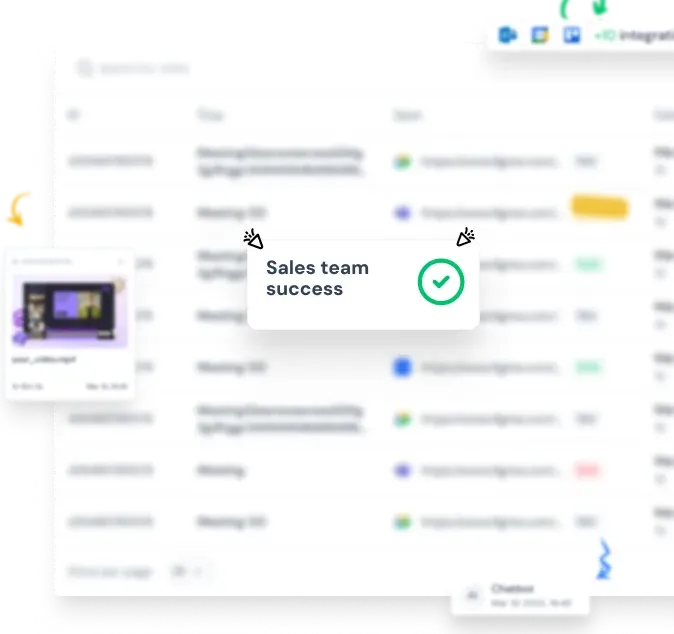 EffiClose sales dashboard