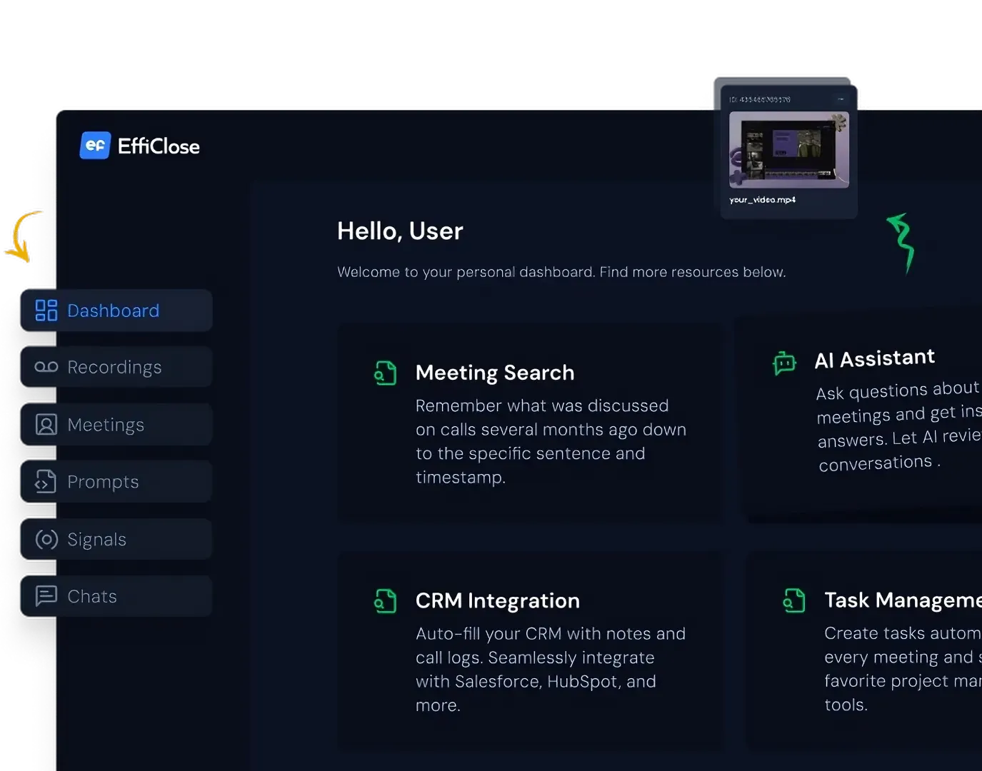 AI-powered conversation intelligence dashboard